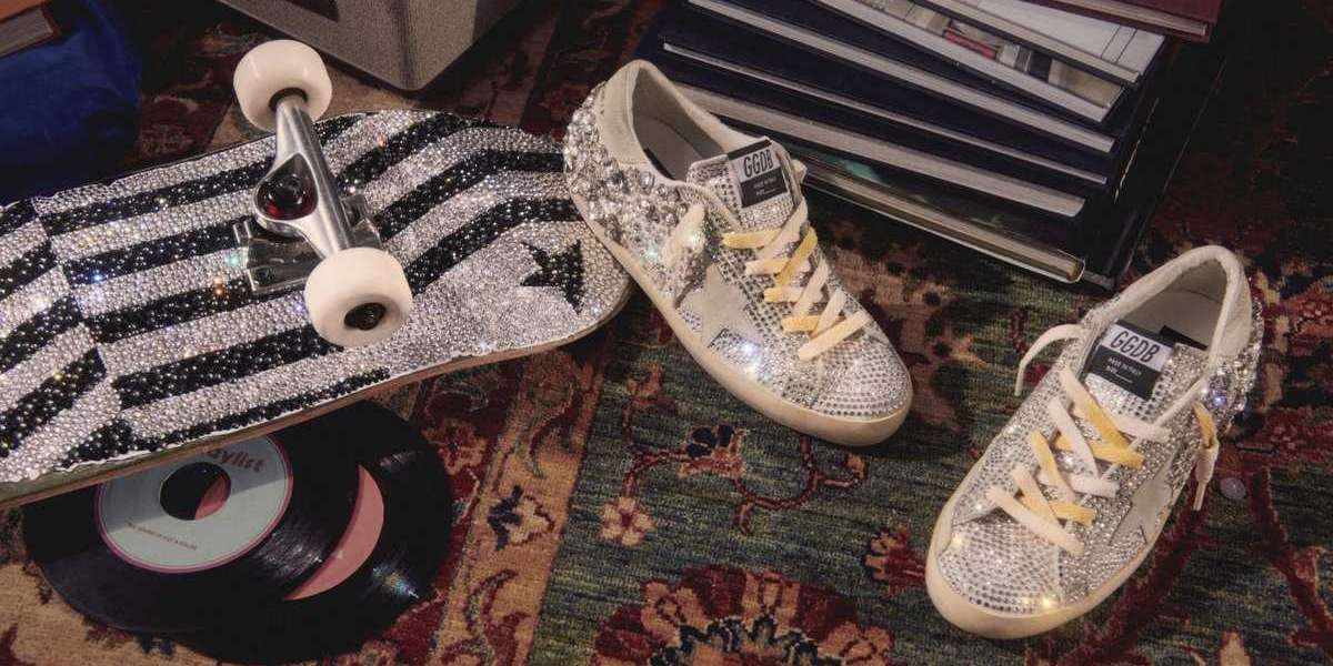 By Golden Goose Shoes embracing its over-the-top essence